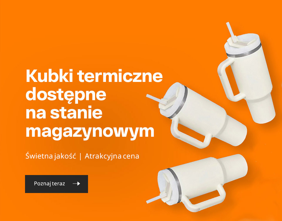 Kubki termiczne dostępne na stanie magazynowym
